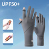 دستکش ضد آفتاب و ضد برنزه شدن UV Protection Gloves خاکستری تیره، محافظ پوست دست در برابر اشعه خورشید، مناسب برای استفاده روزانه و رانندگی Thumbnail