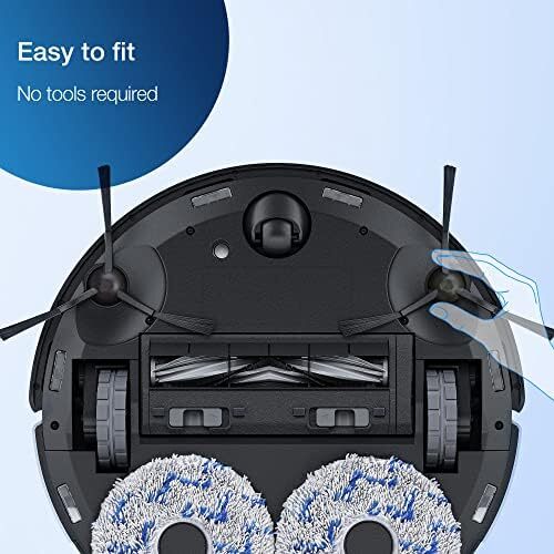 کیت بادی ECOVACS (برس اصلی، برس جانبی، فیلتر) - لوازم جانبی اصلی برای X1 OMNI (مشکی)، X1 TURBO، X1 و X1 PLUS، D-KT01-0017 Image