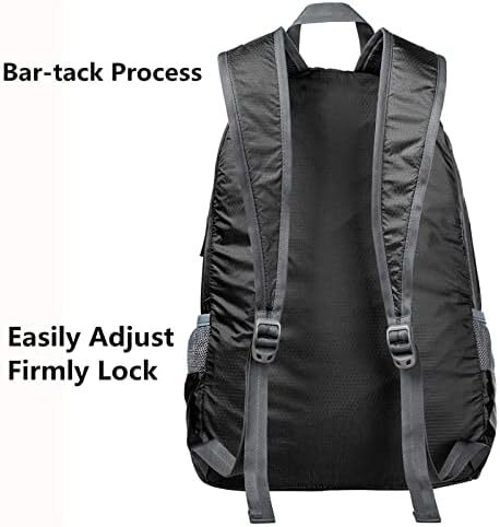 کوله‌پشتی ضدآب بسیار سبک تاشو G4Free کوچک 20 لیتری برای کمپینگ زنانه دوچرخه‌سواری مردانه Image