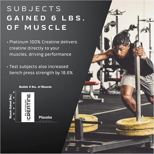 پودر ماسل تک پلاتینیوم 100% کراتین مونوهیدرات ریکاوری خالص میکرونیزه عضلانی، کمک به افزایش قدرت عضلانی، افزایش قدرت و افزایش عملکرد برای مردان و زنان، بدون طعم 400 گرم Image