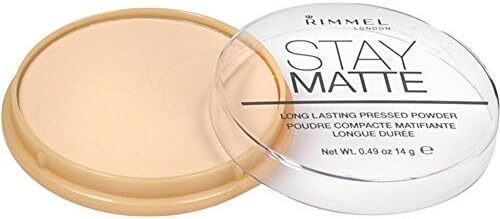 پودر فشرده مات Rimmel Stay، شفاف [001]، 0.49 اونس (بسته 3 عددی) Image