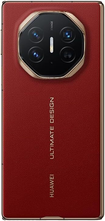 HUAWEI Mate XT | ULTIMATE DESIGN Super Slim Tri-Fold Design Smartphone, 16GB+1TB, Ultra Aperture XMAGE Camera, 10.2-inch Hi-Res HUAWEI X-True Display + MultiView in One, Red + Gifts Image