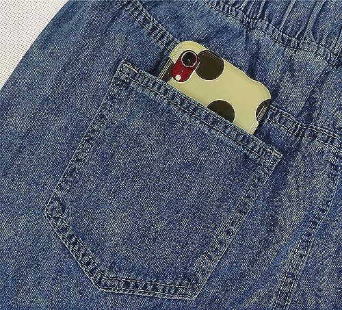 دامن جین مکسی بلند هیپی زنانه ابوسسی سجاف لبه دار سجاف شده Image