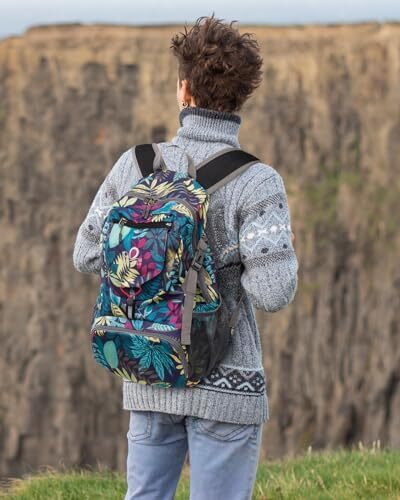 کوله پشتی کوچک تاشو فوق سبک WATERFLY: 20 لیتری کوله پشتی کوهنوردی با قابلیت بسته بندی سبک وزن کوله پشتی کوهنوردی در فضای باز کوله پشتی ورزشی در فضای باز کوله پشتی مسافرتی زنانه مردانه Image