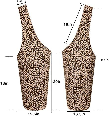 کیف مت یوگا چاپ شده مد روز با جیب کناری بزرگ و جیب زیپ دار کیف یوگا بلند و مناسب تشک های بزرگ - دارای لوازم جانبی یوگا بیشتر Image