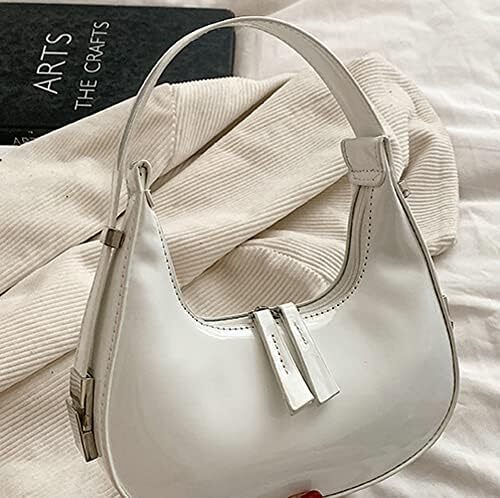 کیف های شانه هلالی زنانه یکپارچهسازی با سیستمعامل Y2k 90s Hobo Handbags دسته بالا کیف زیر بغل Y2k کیف های مد روز Image