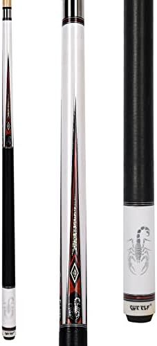 چوب استخر CUEELF، چوب بیلیارد کیو با محفظه سخت شفت کم انحراف چوب بیلیارد حرفه ای بیلیارد کیوس چوب 19.5-21 اونس Image