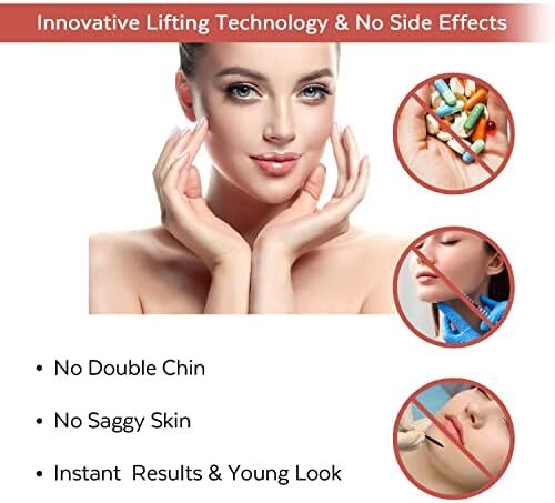 بند چانه دوگانه قابل استفاده مجدد - ماسک لیفتینگ V شکل برای زنان، با فناوری لیفتینگ نوآورانه، تنفس‌پذیر و راحت، مناسب برای همه Image