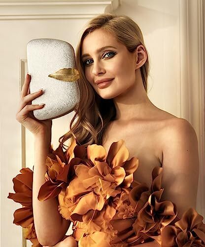 کیف مجلسی قبل و همیشه - کیف های کوچک کلاچ برای زنان عروسی - کیف های دستی شب زنانه مجلسی رسمی شب بادی Image