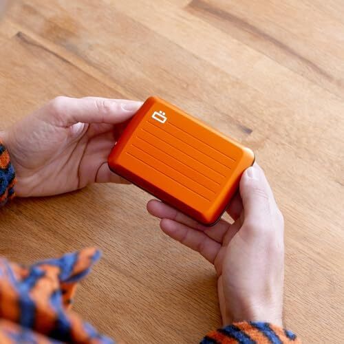 کیف پول هوشمند آلومینیومی V2 - گیره فلزی - نگهدارنده کارت مسدود کننده RFID - دارای حداکثر 10 کارت و اسکناس Image