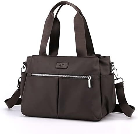 کیف دستی زنانه نایلونی سبک DOURR Hobo Handbags، کیف های چند محفظه ای Image