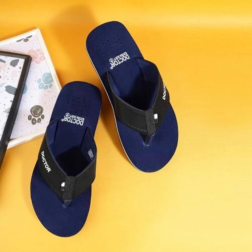 دمپایی DOCTOR EXTRA SOFT Ortho Care دمپایی ارتوپدی و دیابتی Super Fit Comfort Doctor دمپایی، دمپایی دکتر، دمپایی دمپایی، اسلاید و دمپایی هاوس برای مردان D-24 Image