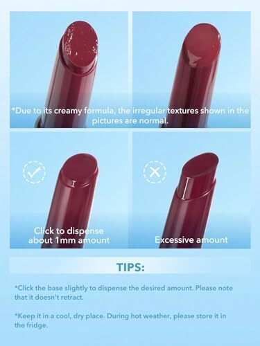 آرایش SHEGLAM - Pout-Perfect Shine Lip Plumper - Moisturizing Plumping Solid Lip Glass Non-Curishing (کاکائوی داغ) Image