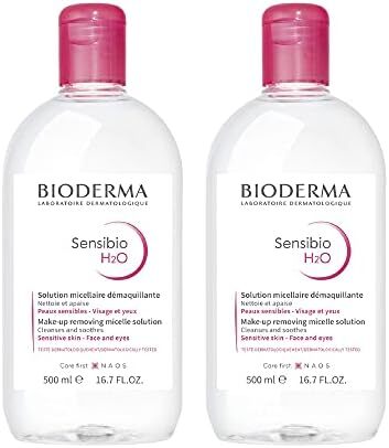 Bioderma - Sensibio H2O - پاک کننده آرایش آب میسلار، 33.4 Fl Oz Image