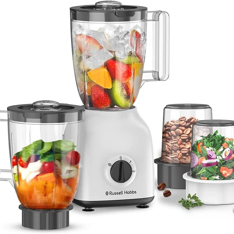 بلندر یا مخلوط کن و آسیاب کن و خرد کن 4 در 1 برند راسل هابز انگلستان RUSSEL HOBBS BLENDER مدل BWM103