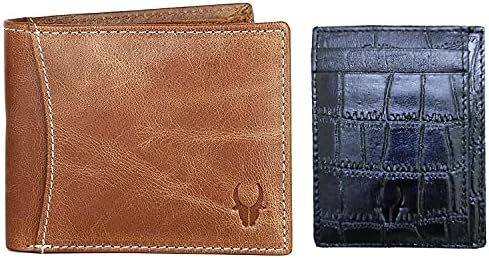 کیف پول مردانه چرمی طبیعی با محافظ WildHorn® RFID Image