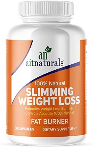 کپسول های رژیمی کاهش وزن Aitnaturals -60 تعداد، چربی سوزی قدرتمند و مهار اشتها - عالی برای رژیم کتو| فرموله شده با گارسینیا کامبوجیا، چای سبز، آلوورا و عصاره خشک زنجبیل Image