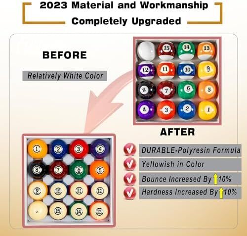 لوازم جانبی میز بیلیارد توپ بیلیارد ممتاز Billmart 2-1/10.2 سانتی متر سایز قاعده 16 ست بیلیارد توپ بیلیارد Image