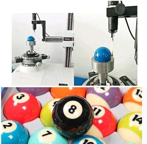 مجموعه توپ های بیلیارد حرفه ای CUPPA، 16 توپ کامل برای میزهای بیلیارد Image