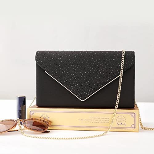 کیف کلاچ جیر مصنوعی کیف مجلسی و کیف دستی فلزی شیک و زیبا کلاچ عصرانه پاکت برای عروسی Image