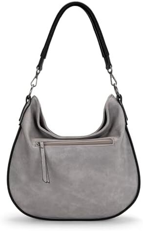 کیف های زنانه رانگلر هوبو کیف های شانه ای نواری نخی راه راه و کیف های دستی با بند Image