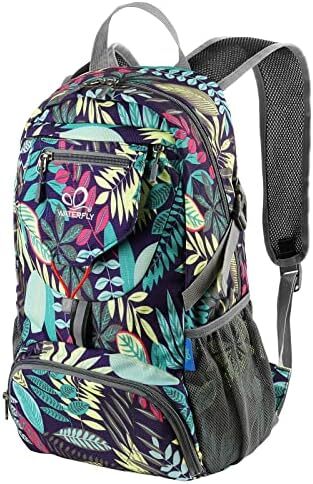 کوله پشتی کوچک تاشو فوق سبک WATERFLY: 20 لیتری کوله پشتی کوهنوردی با قابلیت بسته بندی سبک وزن کوله پشتی کوهنوردی در فضای باز کوله پشتی ورزشی در فضای باز کوله پشتی مسافرتی زنانه مردانه Image