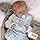 ADFO Lifelike Reborn Baby Dolls Twinnie - Girl 17-Inch - Soft Body Realistic-Newborn Baby Dolls Full Vinyl Body Poseable Baby Girl with Feeding Kit Gift Box for Kids Age 3+ Thumbnail