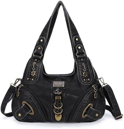 کیف دستی و کیف دستی Angelkiss Hobo برای زنان کیف دستی زنانه کیف زنانه کیف های شانه بزرگ روزانه Image