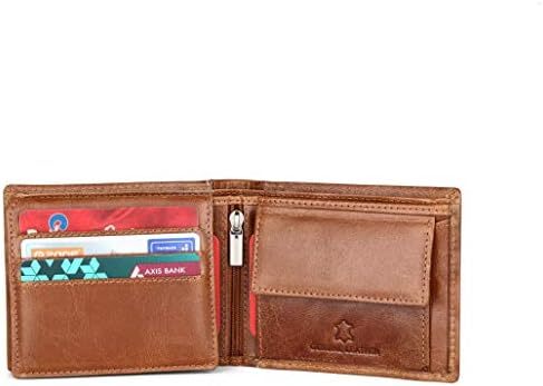 کیف پول مردانه چرمی طبیعی با محافظ WildHorn® RFID Image