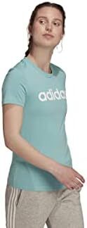 تی شرت با لوگوی باریک زنانه آدیداس Essentials Image