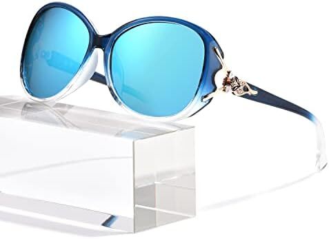 عینک آفتابی زنانه FIMILU عینک آفتابی پلاریزه مد روز عینک آفتابی بزرگ عینک آفتابی زنانه محافظ UV Image