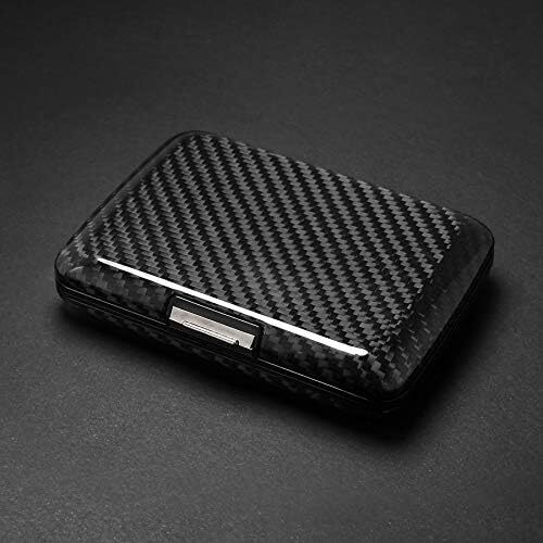 کیف پول هوشمند آلومینیومی V2 - گیره فلزی - نگهدارنده کارت مسدود کننده RFID - دارای حداکثر 10 کارت و اسکناس Image