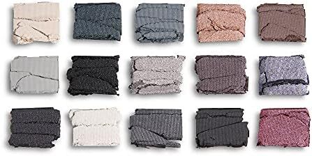 Makeup Revolution، پالت سایه چشم Reloaded، Blackout، 15 سایه، 16.5 گرم Image