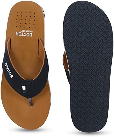 دمپایی DOCTOR EXTRA SOFT Ortho Care دمپایی ارتوپدی و دیابتی Super Fit Comfort Doctor دمپایی، دمپایی دکتر، دمپایی دمپایی، اسلاید و دمپایی هاوس برای مردان D-24 Image