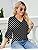 TFSDOD زنانه یقه V یقه 3/4 تاپ آستین زنگ دار یقه یقه دار پیراهن آستین دار یقه دار بلوزهای گشاد تابستانی تابستانی Thumbnail