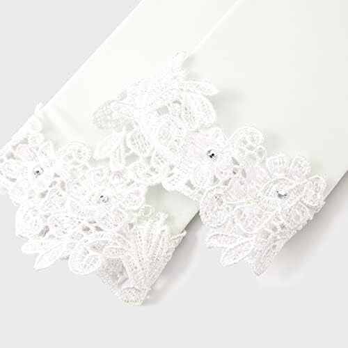 دستکش توری عروسی BABEYOND دستکش کوتاه زنانه برای مهمانی چای دستکش مچی ضیافت دستکش رقص تابستانی Image