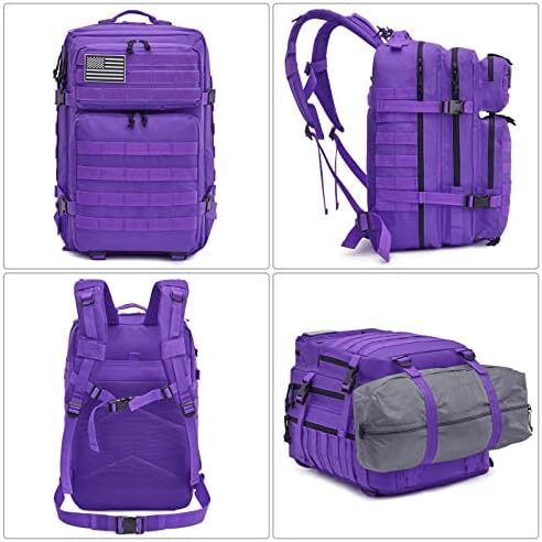 کوله‌پشتی پیاده‌روی تاکتیکی نظامی 40 لیتری G4Free 3 روزه حمله 3 روزه بقا Molle Pack Bug Out کیف کوله‌پشتی ماهیگیری Image