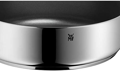 تابه سرخ‌کردنی WMF با قطر 28 سانتی‌متر و ظرف کاسرول القایی با درب 5.0 لیتری از استیل ضد زنگ کرومارگان، مقاوم در برابر حرارت و مناسب برای فر Image
