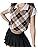 جلیقه ژاکت بافتنی Hyipels Argyle زنانه Y2K لباس بافتنی چهارخانه مدل لباس بافتنی Preppy Style V یقه تاپ تانک دخترانه Thumbnail