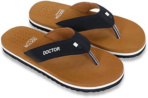 دمپایی DOCTOR EXTRA SOFT Ortho Care دمپایی ارتوپدی و دیابتی Super Fit Comfort Doctor دمپایی، دمپایی دکتر، دمپایی دمپایی، اسلاید و دمپایی هاوس برای مردان D-24 Image