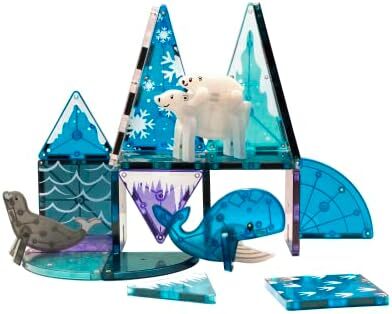 مجموعه 25 تکه Magna Tiles® Animals Arctic Image