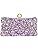 کیف پول‌های Clutch کریستالی Boutique De FGG برای کیف‌های شب زنانه کیف بدلیجات جشن عروسی Thumbnail
