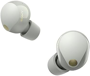 Sony WF-1000XM5 The Best Truly Wireless Noise Cancelling Earbuds Silver, Universal Image