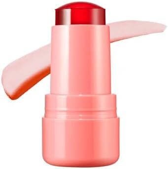 میکاپ شیری آب خنک کننده ژله ای رنگ لب + لکه رژ گونه (اسپریتز - نارنجی مرجانی) .17 اونس / 5 گرم Image