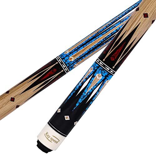 چوب استخر ری اسپید با قاب سخت چوب استخر حرفه ای بیلیارد 19/20 اونس استیک Image