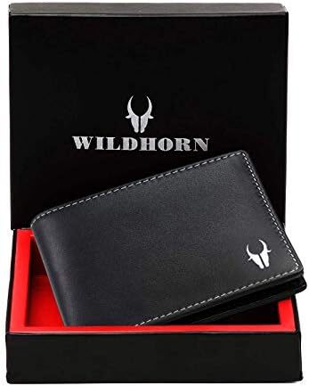 کیف پول مردانه چرمی طبیعی با محافظ WildHorn® RFID Image