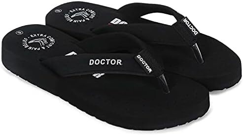 DOCTOR EXTRA SOFT Ortho Care زنانه ارتوپدی و دیابتی احساس خوب فوق العاده راحت Dr Sliders فلیپ فلاپ و دمپایی خانه برای زنان و دختران OR-D-16 Image