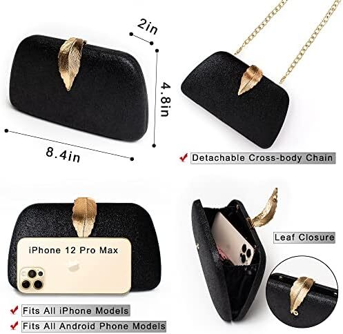 کیف مجلسی قبل و همیشه - کیف های کوچک کلاچ برای زنان عروسی - کیف های دستی شب زنانه مجلسی رسمی شب بادی Image