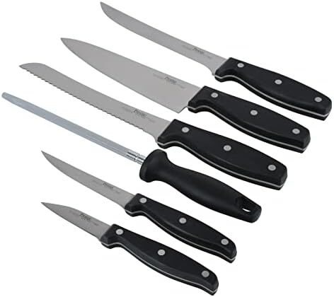 ست چاقو 7 تکه چرخشی بامبو پرستیژ، مشکی Image