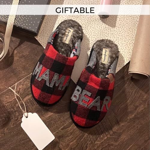 دمپایی زنانه Dearfoams Dearfoams Mama Bear دمپایی زنانه Image